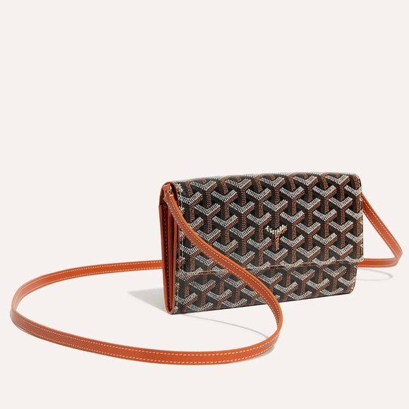 I stood in line for 2 hours for this !! GOYARD Varenne Continental wallet.  